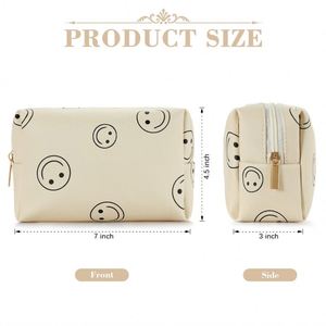 Trousse de Maquillage Préppy BSCI en Nylon PU Imperméable – Organisateur de Voyage Portable et Mignon - Product Image 3
