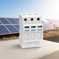 TYCOTIU TYPV3-1000 T2 Parafoudre 3P 3 pôles 40kA 1000V CC Classe II Classe C pour système solaire