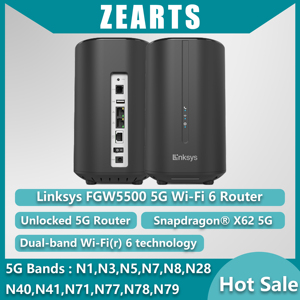 Linksys FGW5500 5G CA <b>WiFi</b> 6 AX5400 X62 High Speed Wireless Router Unlocked for Home Network - Product Image 1