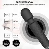 Vibrateur rose personnalisé avec logo, masseur électrique, dildo vaginal, vibrateur point G, baguette vibrante, jouets sexuels pour femme