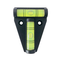 Niveau à bulle de type T de haute précision, mini-niveau à bulle, instrument d'équilibrage avec angle d'émission réglable