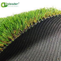 Promotion Gazon Artificiel en Plastique pour Drainage, Code HS, pour Toiture, Vert Intense, Densité Élevée, pour Aires de Jeux, Tapis, Moquette, Aménagement Paysager, 5cm 50mm