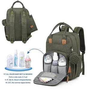 <span class=keywords><strong>Zaino</strong></span> multifunzione da esterno per <span class=keywords><strong>mamma</strong></span> tutto in uno porta ciuccio da viaggio borsa per pannolini per bambini con fasciatoio portatile - Product Image 2