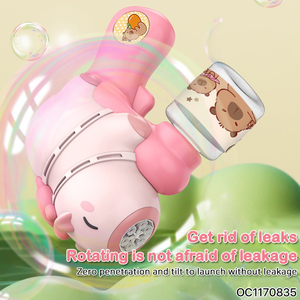 Hot bán mùa hè ngoài trời thổi capybara điện Súng Bong Bóng đồ chơi cho trẻ em - Product Image 5