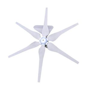 Lampe solaire hybride éolienne LED et turbine 30W, étanche IP65, avec détecteur de mouvement pour extérieur - Product Image 5
