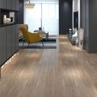 Plancher en PVC SPC imperméable de conception moderne, 4 mm à 8 mm, résistant à l'usure, installation par clipsage, pour supermarchés et salles de sport