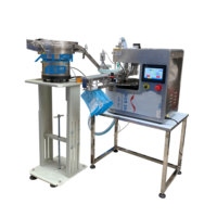 Machine de remplissage et de bouchage de poches à bec haute vitesse, remplisseur à piston PLC personnalisable pour jus, sauces, détergents et poches à bec verticales