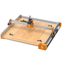 Machine de fraisage CNC LUNYEE 8080 Pro Max pour le travail du bois, zone de travail 800x800x100mm, moteur 800W et rail linéaire