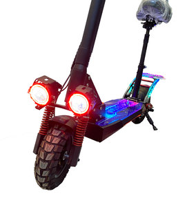 Scooter Eléctrico XFY ODM y OEM de 10 Pulgadas con Asiento, Amortiguadores Delanteros/Traseros, Todoterreno, Arranque NFC, Plegable e Impermeable, hasta 65 km/h - Product Image 4