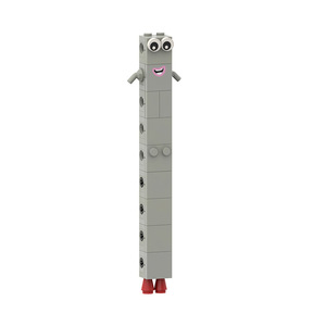 Cross-border Hot-selling Square Digital Building Block Doll 10 Deformable <b>Puzzle</b> Assembled Toys with Card Granules - Product Image 4