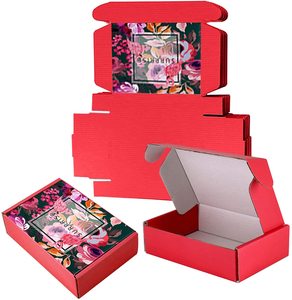 Custom Logo Skincare / Beauty / Clothes/Shoes/Underwear/Pajamas Gift Mailer Shipping Box Corrugated Mailing Packaging Boxes
