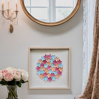 Vente en gros Boîte d'ombre encadrée en plastique étanche écologique Peinture décorative Art pour la décoration intérieure