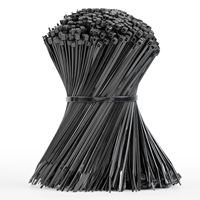 Attaches-câbles en nylon écologiques résistantes aux UV, attaches-câbles en plastique avec propriétés anti-acides pour les faisceaux électriques extérieurs
