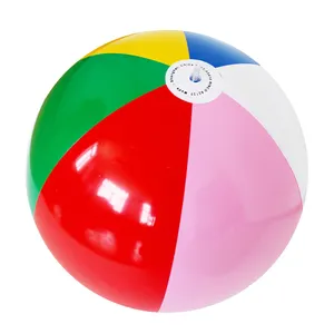 Promotion Werbung Spielzeug Benutzer definiertes Logo Drucken Beach Ball PVC Aufblasbarer Beach Ball
