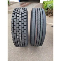 Pneu de camion Double Coin 315/80R22.5 radial sans chambre à air pour bus et camion