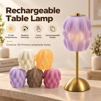 Lampe de table LED de qualité supérieure avec contrôle tactile et variateur d'intensité, idéale pour salon, salle à manger, table basse et table de chevet
