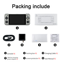 Anbernic Rg552 Console de jeu vidéo rétro double OS android linux wifi mini console en ligne tablette console portable pour Ps1 Psp Wii