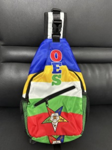 Oro y azul Sigma Gamma Rho bandolera teléfono bandolera <span class=keywords><strong>mujer</strong></span> OES bolsos de lujo - Product Image 3