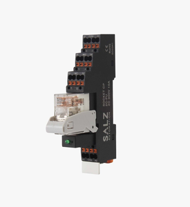 ชุดรีเลย์ CP 1CO 12-110VDC, ซ็อกเก็ตแบบเสียบประกอบสำเร็จ, 1 หน้าสัมผัส, 16A, รับน้ำหนักได้สูง, 16.5 มม., CE, UL, RoHS, สายไฟแบบเสียบ - Product Image 1