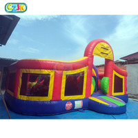 Saut gonflable de petite taille personnalisable, Mini Combo de parcours d'obstacles gonflable pour adultes et enfants