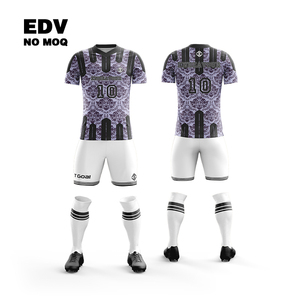 Camiseta de Fútbol con Estampado Completo, Diseño Elegante, Suave y de Secado Rápido para Actividades Deportivas al Aire Libre, Ideal para Partidos Intensos, 100% Poliéster - Product Image 3