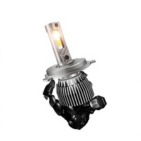 Ampoules de phares LED H4 H7M6 65W 12V Double tube en cuivre