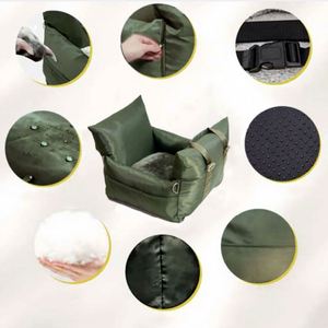 Cama para Perro para Coche, Impermeable, de Tela Oxford, Antideslizante, Lavable y Resistente a la Suciedad, Asiento para Perro Desmontable, Bolso de Viaje para Mascotas - Product Image 6