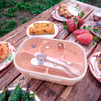Boîte de conservation alimentaire sans BPA, étanche, pour sandwichs, pâtes, fruits, réfrigérateur, boîte à lunch bento pour enfants avec couvercle