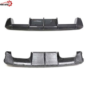 Real Dry Carbon Fiber Rear Lip Spoiler for BMW M3 M4 G80 G82 2020+ Sport Style Rear Bumper <strong>Diffuser</strong> Exterior Upgrade - Product Image 3