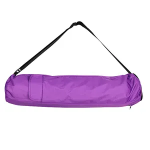 Zhensheng Bulk Canvas Yoga Mat Bags Cotton Yoga Pilates Carrying Bag