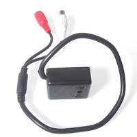 Microphone de capteur noir, moniteur MDVR pour véhicule, bus, voiture, DVR mobile, audio RCA DC, son haute fidélité