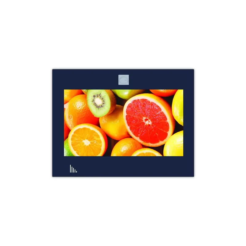 27 beyaz LED RGB dikey şerit kapasitif dokunmatik ekran ile 7 inç gerçek renk LCD ekran