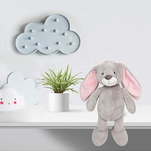 Personnalisé Noir Gris Blanc En Peluche Animaux En Peluche En Peluche <span class=keywords><strong>Lapin</strong></span> Jouet - Product Image 5