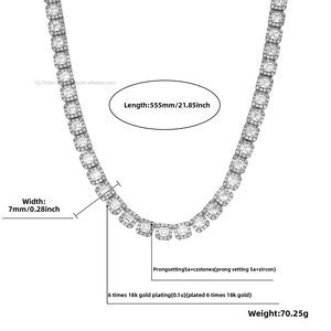 Reverse <b>Love</b> 6MM Cuban Ice Sugar Chain 5A Zircon Tennis Flip Cover Unisex Trendy Hip Hop Iron Bracelet Wholesale - Product Image 4