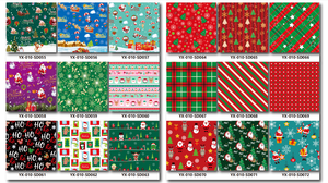 Bán Buôn Số Lượng Lớn Sang Trọng Giáng Sinh Gói Mô Giấy Món Quà Giáng Sinh Gói Giấy Cuộn - Product Image 6