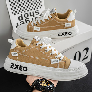 Mocasines Clásicos de Lona en Oferta, con Cierre de Cordones, Cómodos, Transpirables, Ligeros, a la Moda, Casuales, para Verano y Otoño - Product Image 1