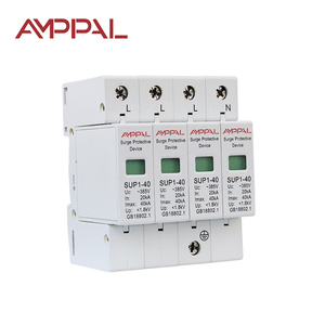 1000V 1200V 1500V T1 <strong>Type</strong> SPD 4P Solar Surge Arrester DC Surge Protective Device With High <strong>Voltage</strong> Protection - Product Image 4