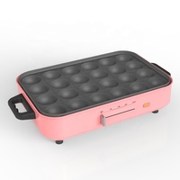 Mini Barbecue de Table Électrique Portable Coréen BBQ Friteuse Plaque Chauffante avec Takoyaki et Hot Pot Pan Barbecue Contact Grill