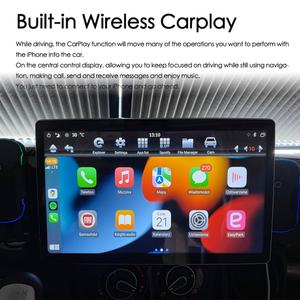 Radio de Coche Universal 2 Din con Pantalla Táctil IPS Android 13, Giratoria, Estéreo, GPS, Navegación, Reproductor Multimedia de Video, 6GB de RAM, 128GB de ROM - Product Image 3