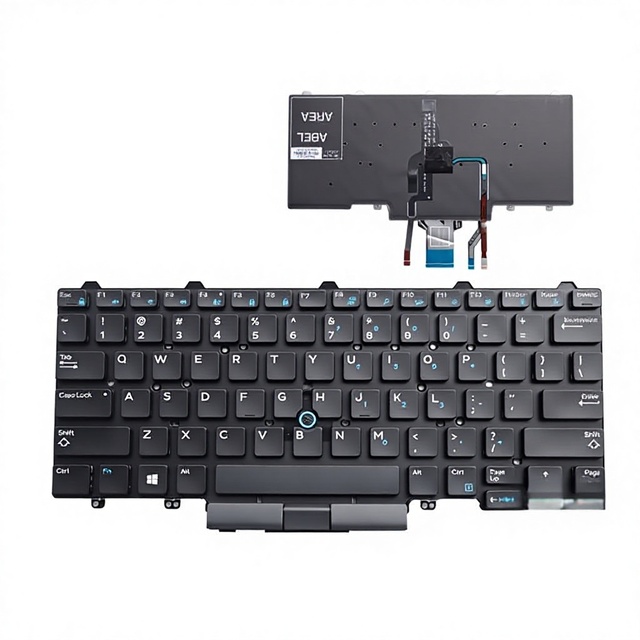 E7470 Built-In Keyboard Compatible with for E5470 Latitude 7490 5480 5488 7480 5450 5491