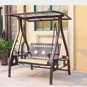 Venta al por mayor de muebles de exterior hamaca <span class=keywords><strong>mecedora</strong></span> de jardín con soporte colgante Columpio de patio exterior - Product Image 5