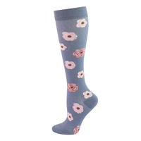 Chaussettes de compression pour la course en plein air, stock des fabricants, multicolores, mi-mollet, pour hommes et femmes
