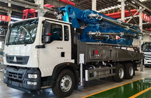Camión Hormigonera HOWO de 4 Ejes, Nuevo, con Motor Diésel, Altura de Bombeo de 38m, Máx. 30m Distancia Horizontal Utilizado para la Construcción - Product Image 5