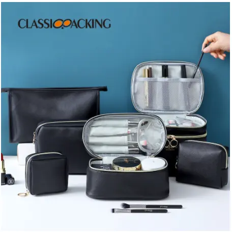 New arrival multi-function Portable Cosmetic Box Custom Makeup Travel Bag Train Case