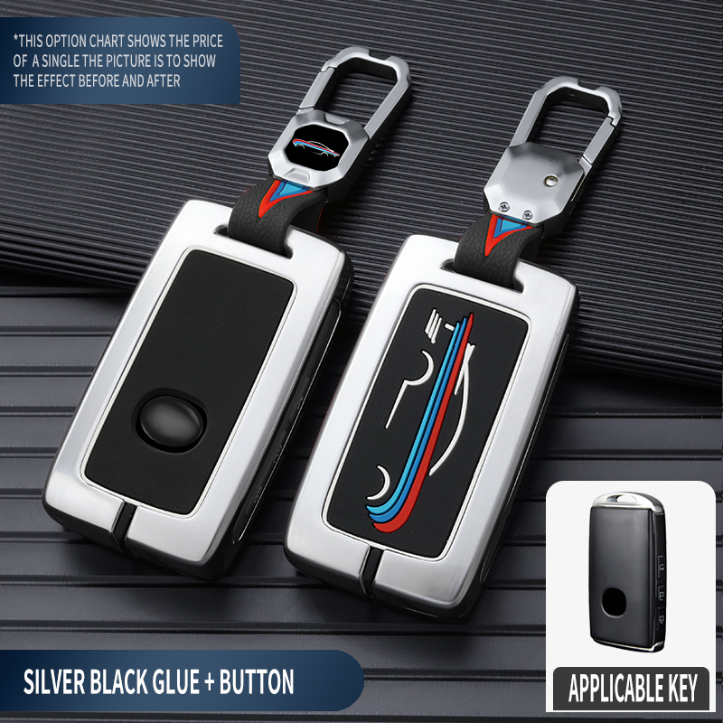 Pegamento negro plateado + botón