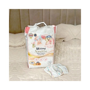 BB gattino sensibile produttore di pannolini Sofcar Cutie Cutie cina pannolini per bambini all'ingrosso naturale - Product Image 1