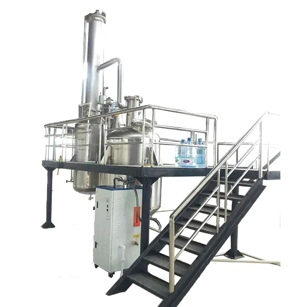 100-1000L Stoomdestillatie Machine Rvs Kruiden En Bloemen Etherische Olie Extractie Apparatuur