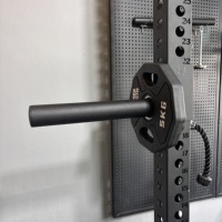 Paire de supports de plaques de poids - Convient aux racks de puissance de 2 x 2 po et 3 x 3 po, pour un rangement et une organisation sécurisés des plaques de poids