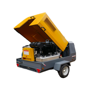 เครื่องอัดอากาศแบบสกรู JR High Power Mobile 36 กิโลวัตต์ 380 โวลต์ 5 ลูกบาศก์ฟุตต่อนาที 8 บาร์ - Product Image 5