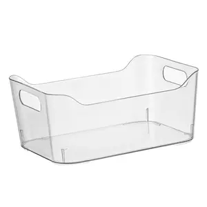 批发价格重型容器大储物盒食品容器透明大塑料现代圆形550g多功能